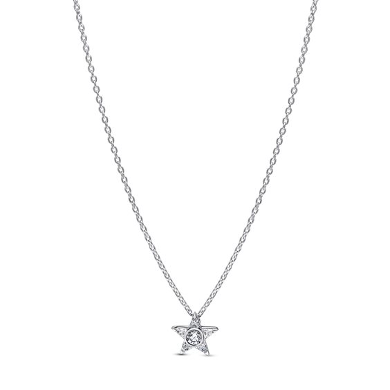 Collana Pandora Donna in Argento Cubic Zirconia 395078C01-45 - 395078C01-45